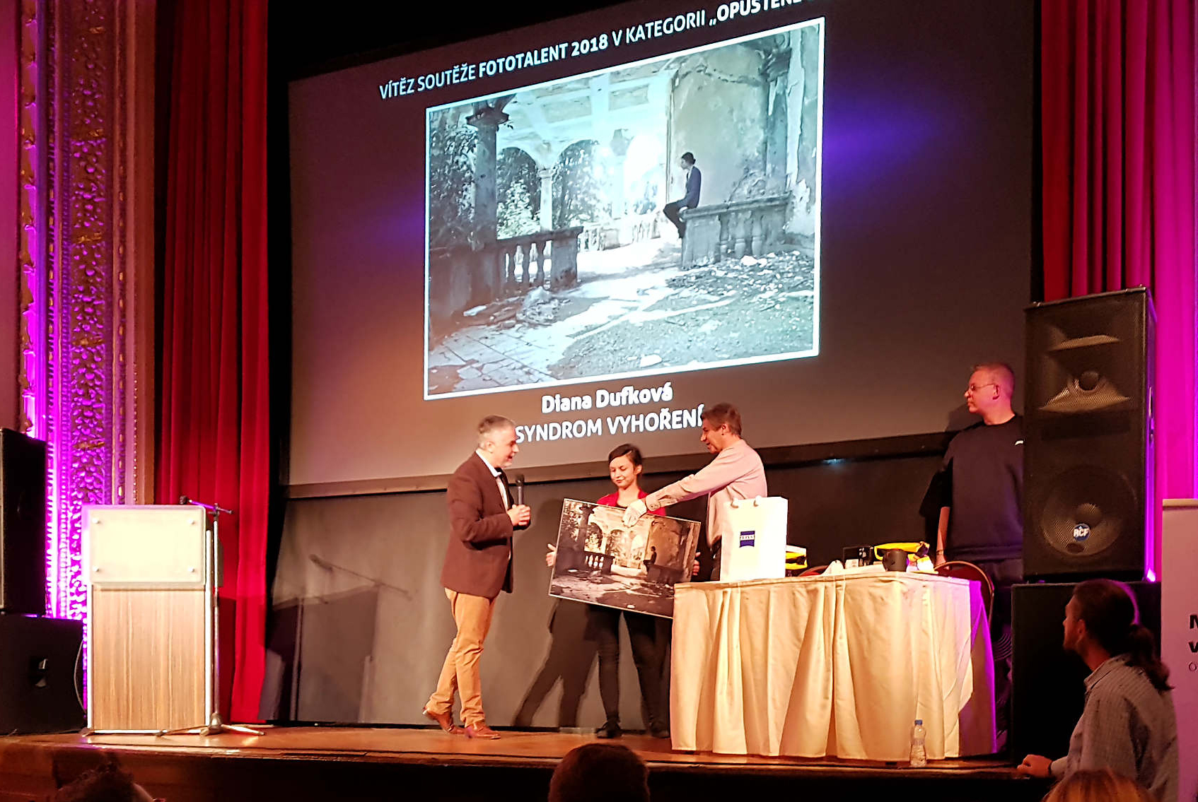 Ceny pro vítěze FOTOTALENT 2018