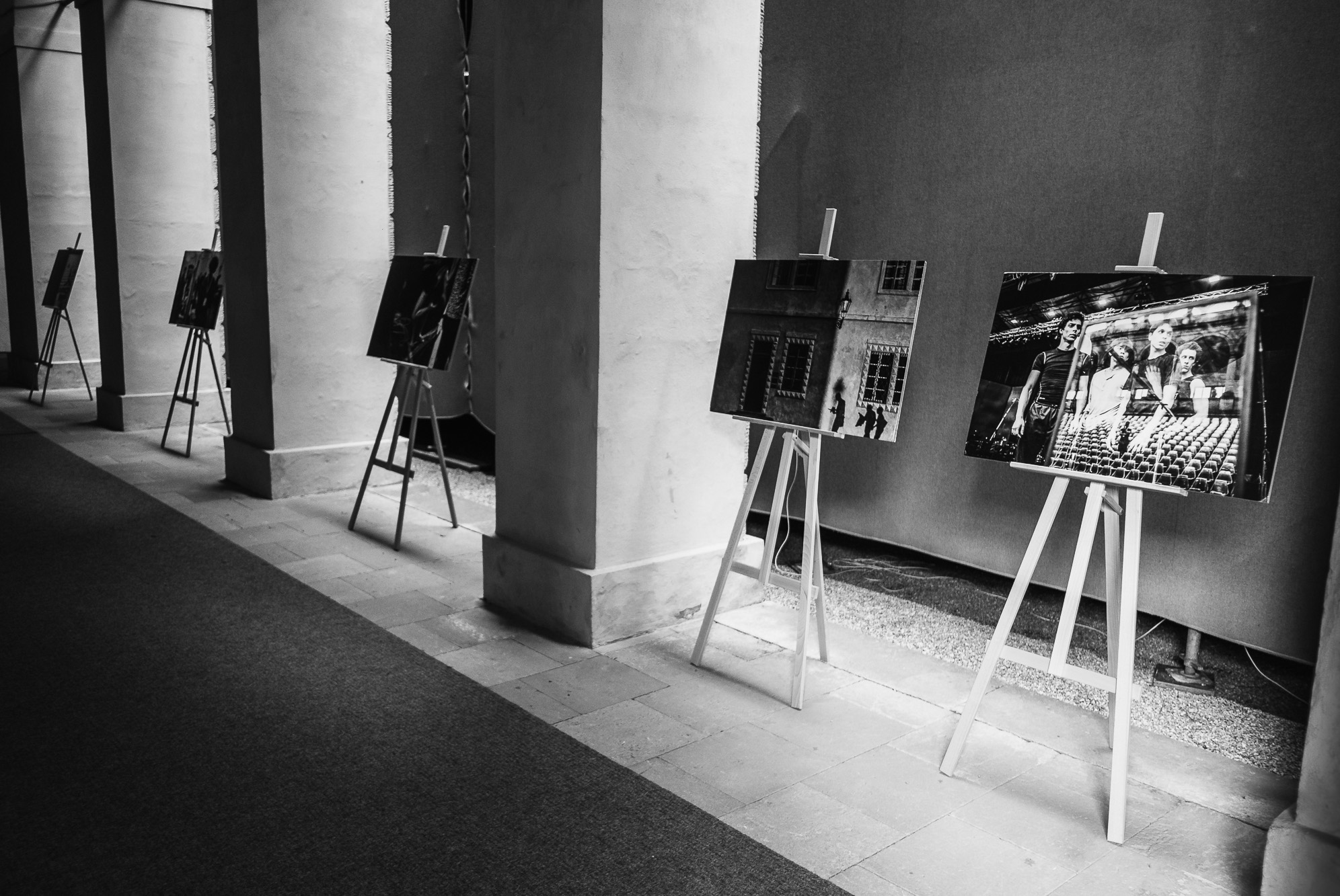 Soubor oceněných fotografií  Vojty Hurycha: Zákulisí Smetanovy Litomyšle