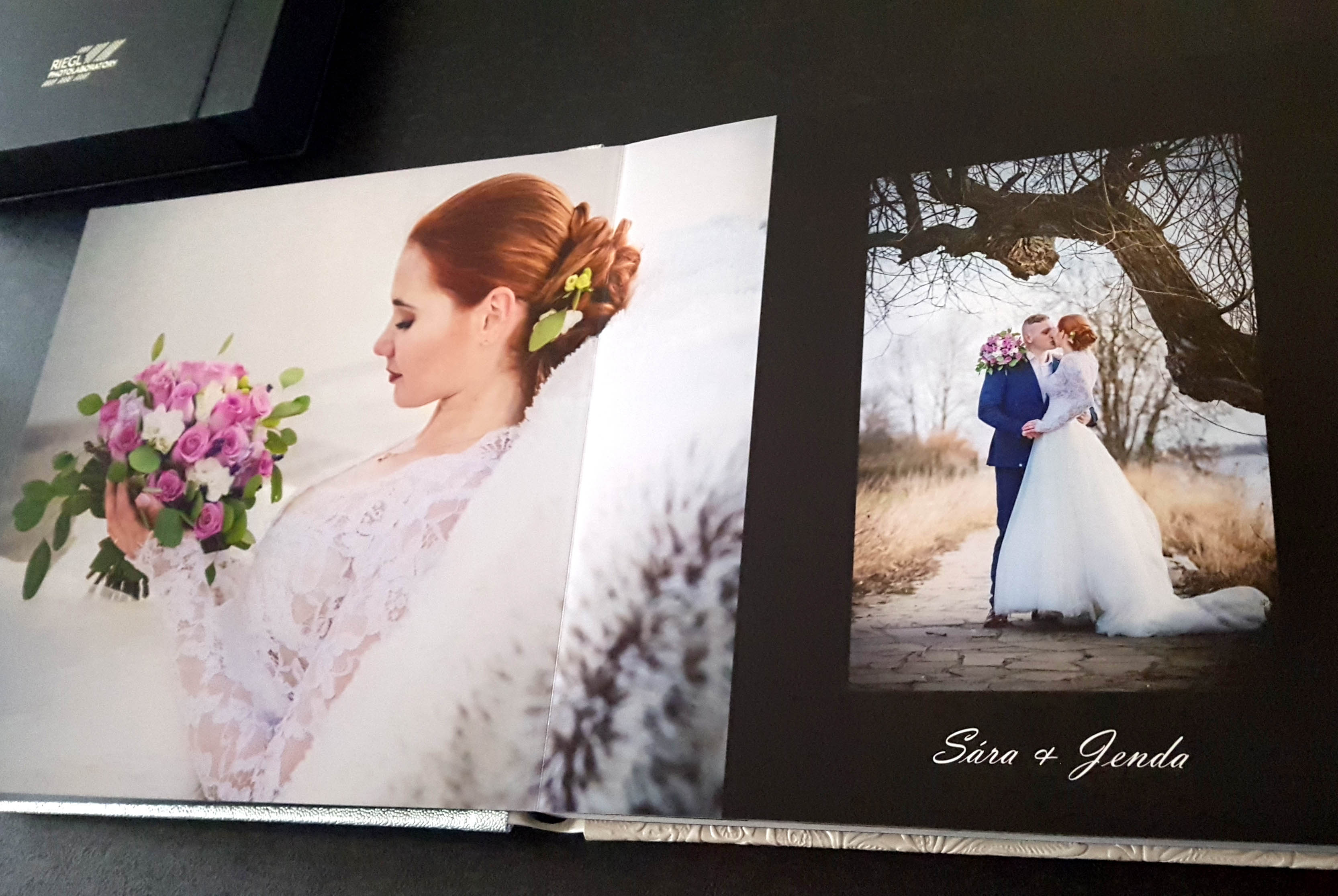 Promo svatební fotokniha Aleny Borlové